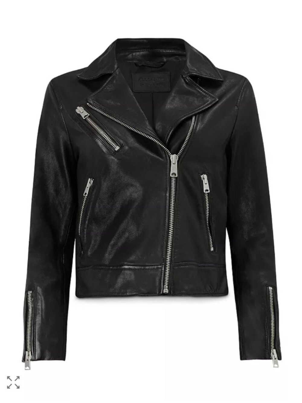 All Saints Fia Biker Jacket Size 4 (US) / Size 8 (UK)